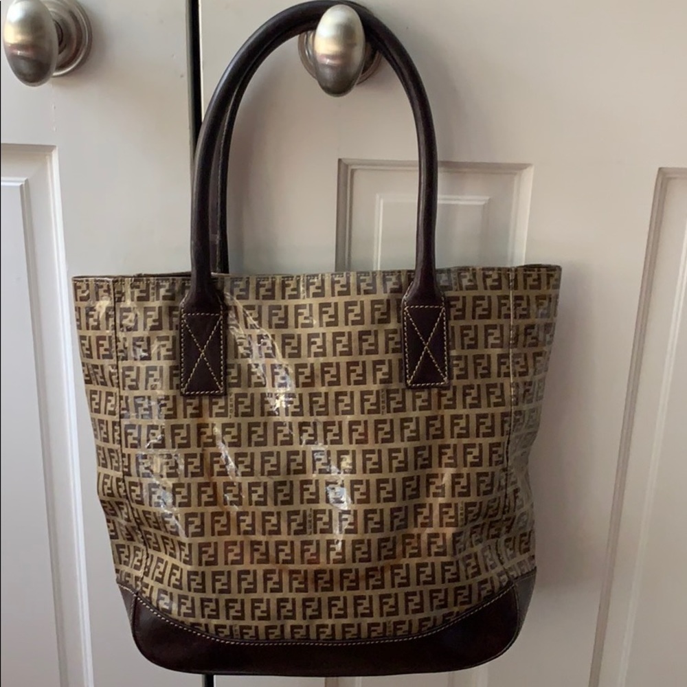 FENDI Zucca Tote - Picture 2 of 11